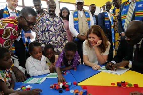 Traveling with the Minister Tasked with Defending Britain’s Controversial Budget Reductions in Ghana