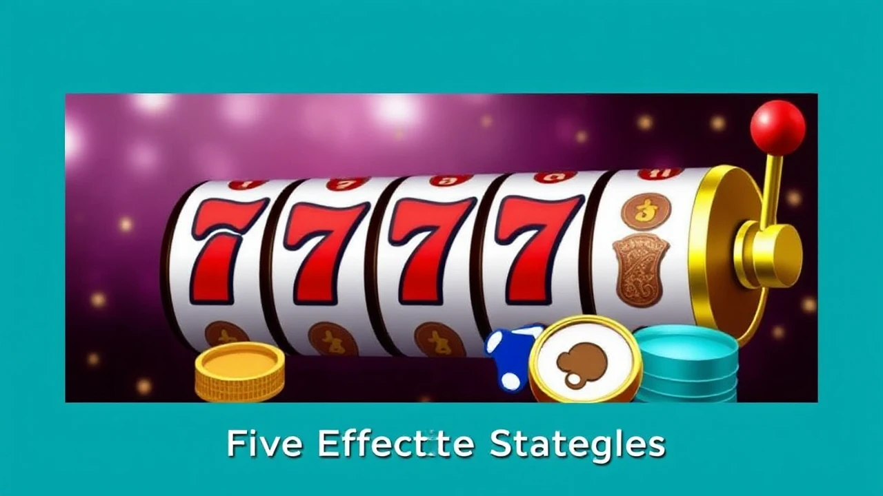 Mastering Slot Games: Five Effective Strategies