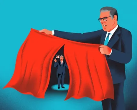 It's Reached This Point: Keir Starmer Now Acts as Merely the Opening Act for Reform UK's Leader